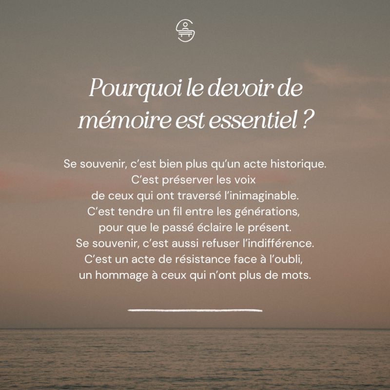 Le devoir de mémoire à l’ère du zapping, pourquoi on n’oubliera pas