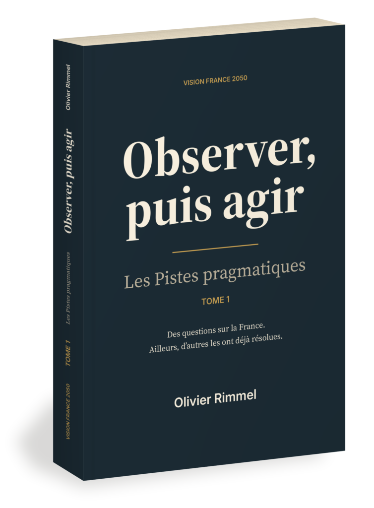 Couverture du livre Observer, puis agir d’Olivier Rimmel