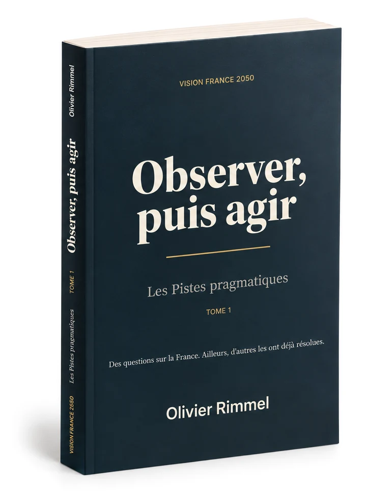 Couverture du livre Observer, puis agir d’Olivier Rimmel